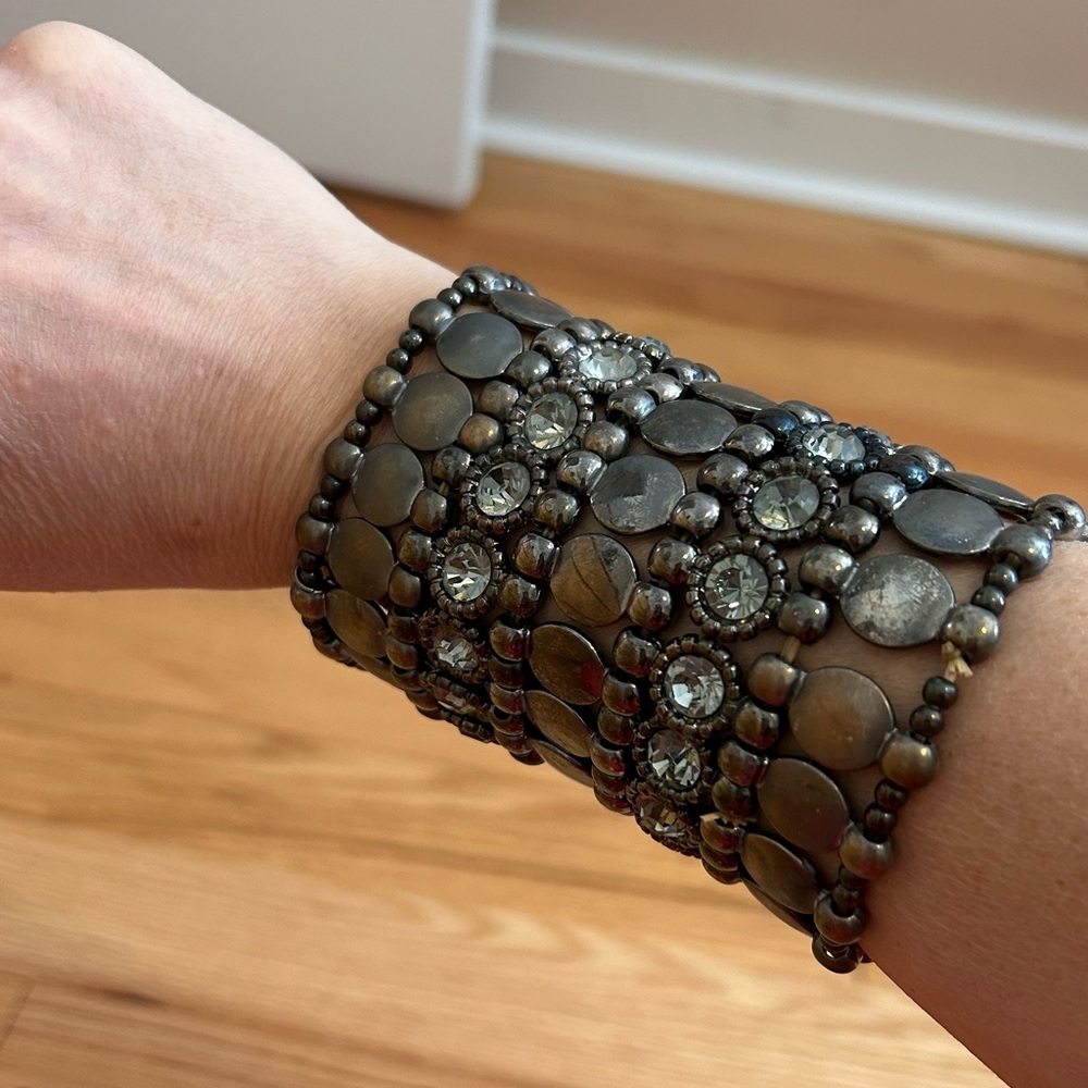 Aldo Bracelet Wide Cuff Statement Bracelet